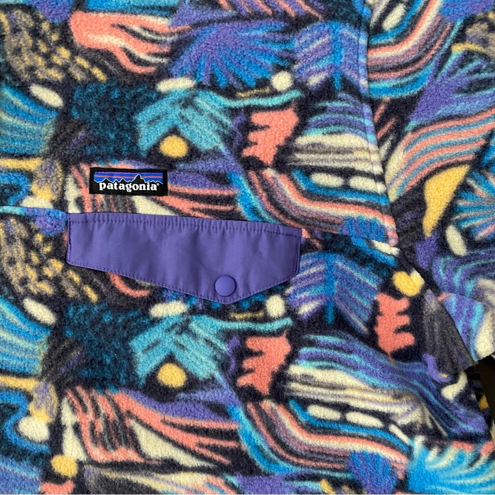 New with Tag Patagonia Mens Pitch Blue Lightweight Synchilla Snap-T Pullover XXL - Picture 3 of 5